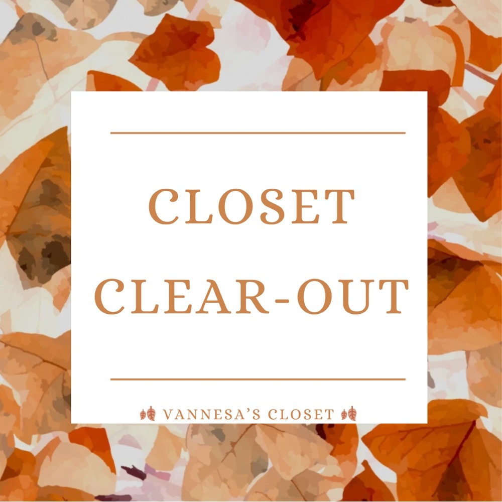 CLOSET CLEAR-OUT!!